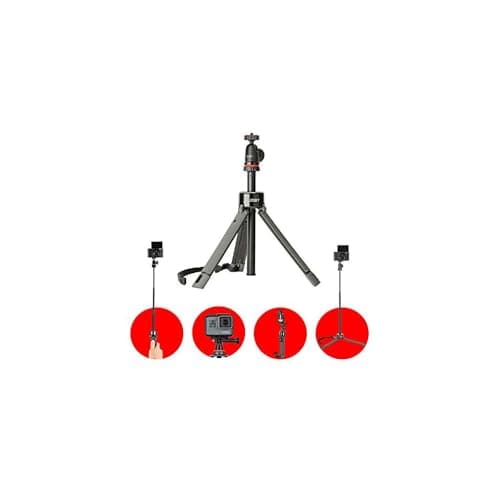 Image of JOBY JB01548-BWW TelePod Pro Kit Tripod, Extendable Monopod, Selfie Stick with Ball Head, for Mirrorless, Point and Shoots, 360, Action Camera, Vlogging Kit
