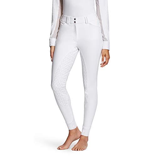 Image of ARIAT - Womens Tri Factor Grip Full Seat Breeches, 36 Regular, White