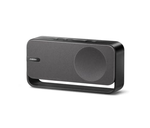 Image of Bose SoundLink Home Speaker, Premium, Portable and Wireless Bluetooth Bookshelf Speaker, Up to 9 Hours Battery Life, Cool Grey