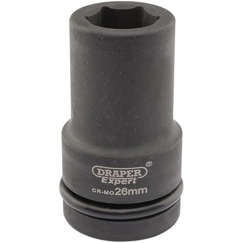 Image of Draper Expert 5141 26mm 1-inch Square Drive Hi-Torq 6-Point Deep Impact Socket