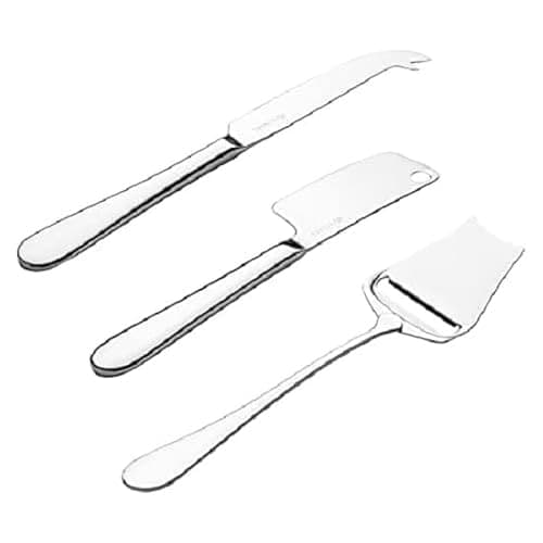 Image of Viners Select 3 Piece 18/0 Silver Stainless Steel Cheese Set