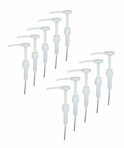 Image of 38mm Pelican Pump Dispenser for 5L Containers – Easy Dispensing for Soap, Sanitiser, Cleaning and Hygiene Liquids – Reusable & Durable Pump Head (UK Compatible) (Pack Of 2)