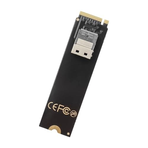 Image of DollaTek M.2 Adapter NVME to U.2 M.2 Hard Drive Interface to Slimline SAS (SFF-8654) Adapter Card Adapter