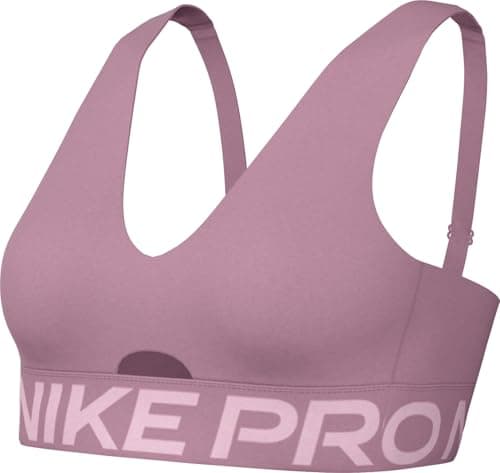 Image of Nike Pro Indy Plunge Padded Medium Support Sports Bra HF7324