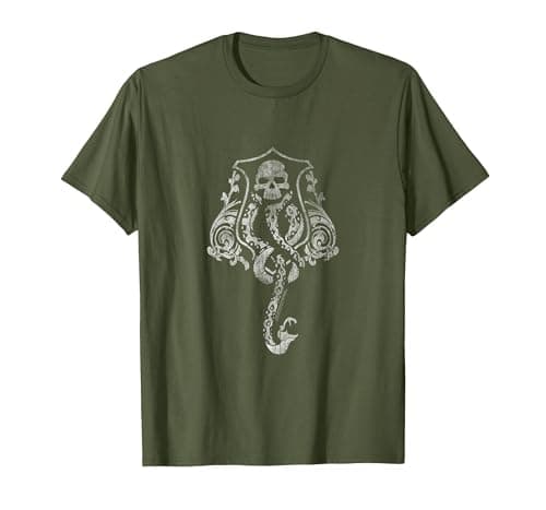 Image of Harry Potter Dark Mark Crest T-Shirt, Men, Olive Green, XX-Large