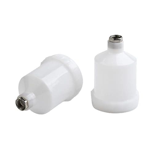 Image of 2pcs 125ml Spray Gun Paint Cup Pot Air Gravity Feed Fast mover Threaded Car Plastic For H2000 Spray Tools, Paint Spray Gun Cup Pot Replacement