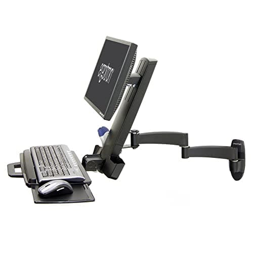 Image of Ergotron 200 SERIES COMBO ARM WALL MOUNT BLACK