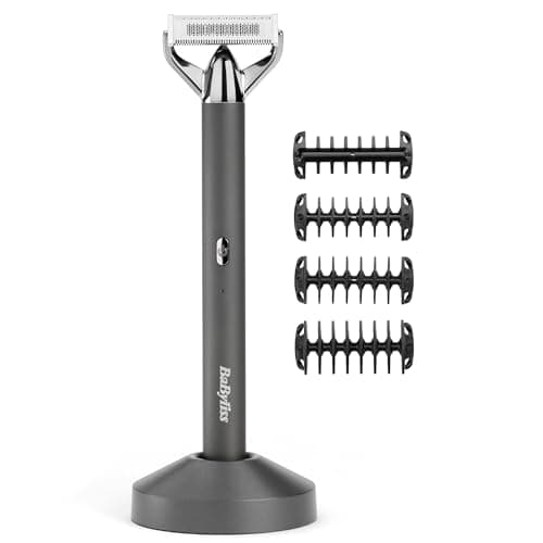 Image of BaByliss X-Blade Electric Shaver, Stubble Trimmer, NEW 2025, Ultra Sharp Precision Blades, 50° Flexing Head, 4X Comb Guides 1-5mm, Cordless Lithium-Ion, 100% Waterproof, OT996U