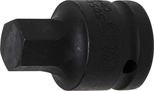 Image of BGS 5054-19 | Impact Bit Socket | length 55 mm | 20 mm (3/4") Drive | internal Hexagon 19 mm