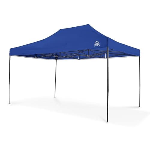 Image of All Seasons Gazebos 3x4.5m Pop Up with Accessories | Heavy Duty, Fully Waterproof, High-Grade Materials (Royal Blue)
