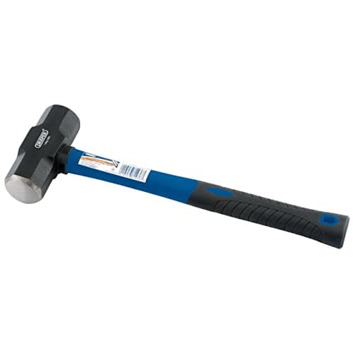 Image of Draper 81436 Fibreglass Short Shaft Sledge Hammer (1.8kg-4lb) and Black 1.8 Kg