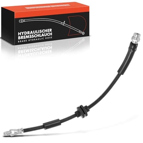 Image of Frankberg 1x Brake Hose Brake Hydraulic Hose Rear Axle Left Right Compatible with 5 CR19 1.8L 2.0L 2005-2010 5 CW 1.6L 1.8L 2.0L 2010-Today Replace# 2204984