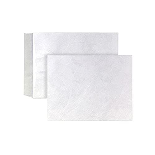 Image of Tyvek Pocket Envelopes Strong Lightweight E4 H394xW305mm White Ref R1790 [Pack of 100]