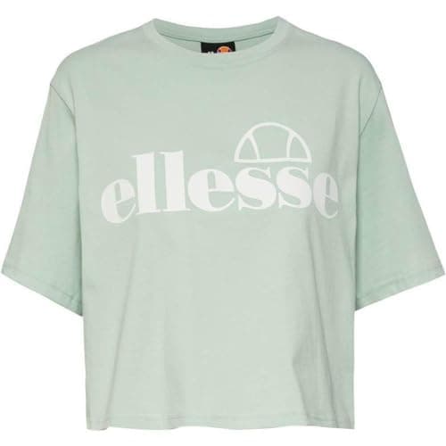 Image of ellesse Silo Cropped T-Shirt Light Green 12