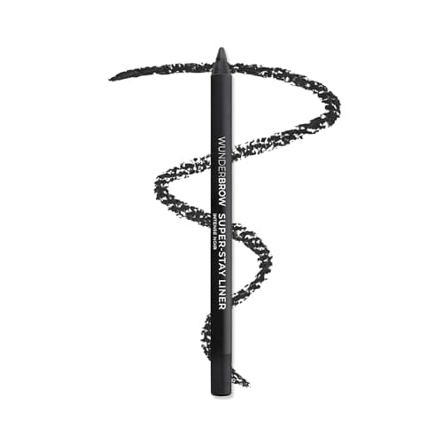 Image of Wunderbrow Super Stay Eyeliner Pencil, Waterproof and Smudge-Proof, Shade: Intense Noir