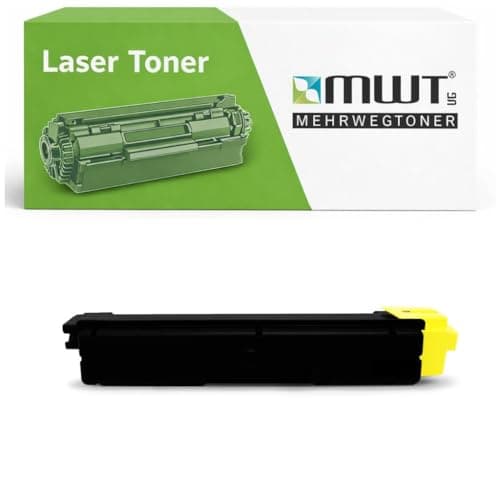 Image of Mehrwegtoner Toner Compatible with Utax CLP3726 Replaces 4472610016 Yellow Ink Cartridge with 15% More Performance