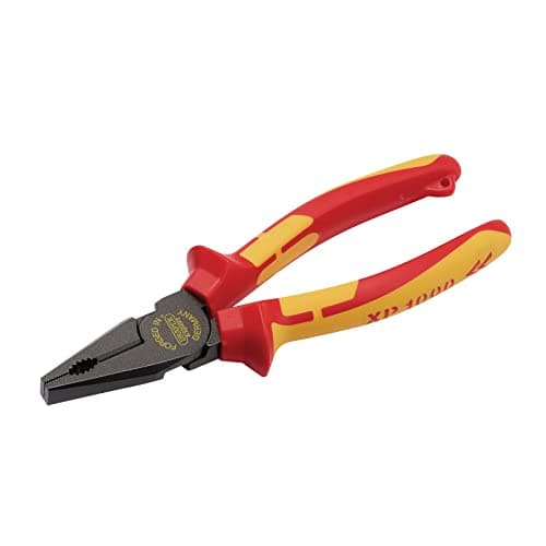 Image of Draper 99503 XP1000 VDE Hi-Leverage Combination Pliers, 180mm, Tethered