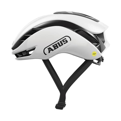 Image of ABUS GameChanger 2.0 MIPS Racing Bicycle Helmet - High-performance Aero Road Bike Helmet with Optimised Aerodynamics and Ventilation for Men and Women - Size S, Black