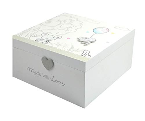 Image of Hugs & Kisses - Wooden Memories Keepsake Box