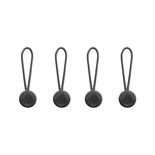 Image of Peak Design Anchor Connectors, Black 4-Pk, Attachments Fit Any Camera Strap, Low Profile, Super Quick and Secure Connections, Easily Attach to Cameras, Binoculars and More, 90 kg Capacity