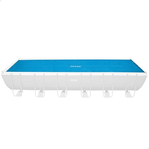 Image of Intex Solar tarpaulin for Ultra Frame rectangular 732 x 366 cm, thickness 160 microns, production size: 716 x 346 cm, 28017 blue