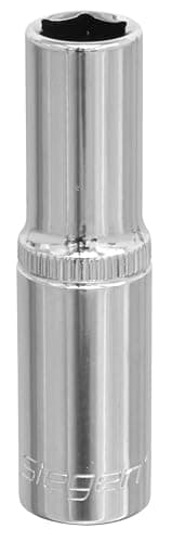 Image of Sealey S0587 WallDrive Socket, 3/8" Square Drive, 8mm Deep , Red