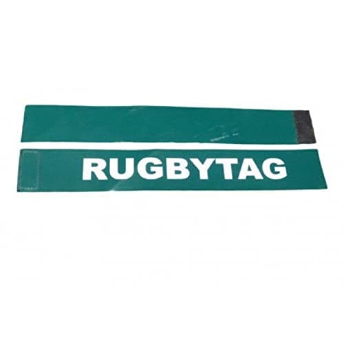 Image of RUGBY TAG BELT GREEN (2 TAGS + 1 VELCRO BELT)