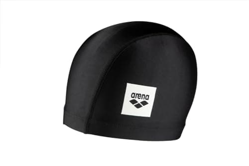 Image of Arena Unisex Adult Unix Ii Swim Cap, Black