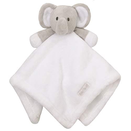 Image of BabyTown Baby Boys & Girls Animal Snuggle Comforter Blanket White Elephant
