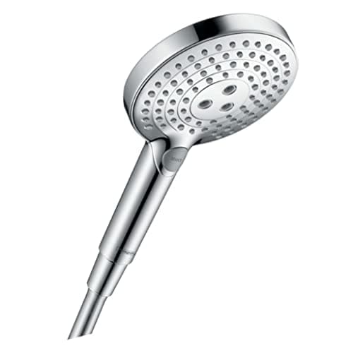 Image of hansgrohe Raindance Select S - shower head, hand shower round (⌀ 120 mm) with 3 sprays, with anti-limescale function, chrome, 26014000