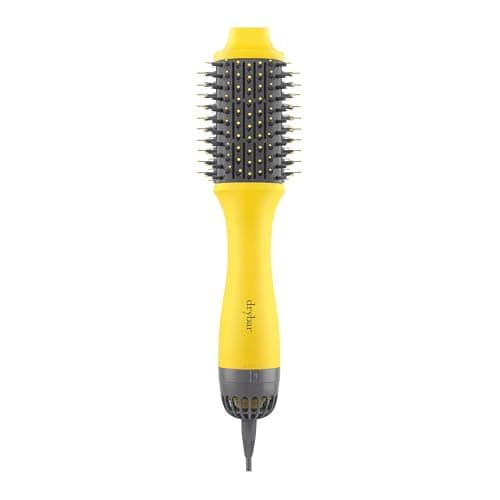 Image of Drybar Double Shot Oval Blow-Dryer Brush | 2.4-inch Hot Air Brush For Voluminous Waves | Less Frizz, More Shine and Smooth Blow-Dry with Ionic Technology | 2-in-1 Hair Dryer and Styler