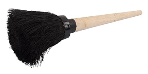 Image of ProDec Short Handle Tar Brush for Applying High Viscosity Coatings Including Tar, Bitumen, Roof Coatings & Resin On Roofs, also Asphalt Road Repairs & Cleaning Hard Surfaces Including Brick & Stone