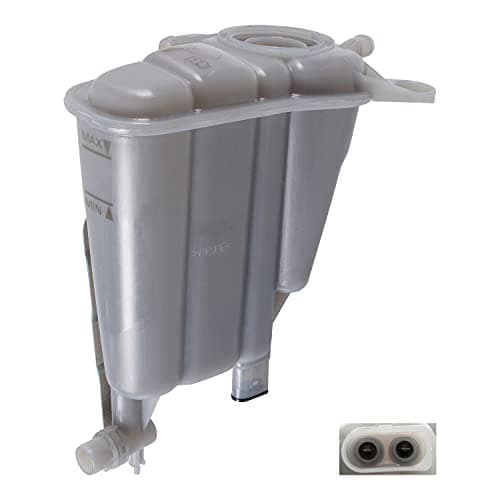 Image of febi bilstein 103428 Coolant Expansion Tank with sensor and heat shield, pack of one