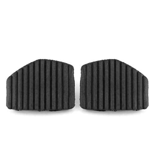 Image of VOBOR Clutch Brake Pedal Cover Set, 1 Pair Clutch Brake Pedal Rubber Cover for Peugeot Citroen 1007 207 208 301 C3 C4 C5 C6 C8