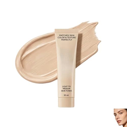Image of Luxe Foundation Colour Changing - pH Controlled Colour Adjustment Foundation | Buildable Coverage, Moisturising - For Mature & Sensitive Skin (Light x 1)