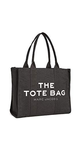 Image of MARC JACOBS M0016156-001 THE LARGE TOTE Bag Women's BLACK Size ONE SIZE