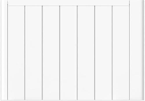 Image of MYLEK Ceramic Radiator Panel Heater Electric with WIFI Smart APP or Programmable Digital Display 2000w, Triac Thermostat, White Aluminium Wall Mounted or Freestanding, Bathroom Energy Efficient (2KW)