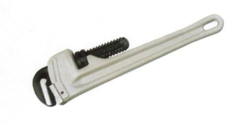 Image of Bahco 380-48 Aluminium Pipe Wrench, Grey, 1210 mm
