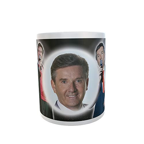 Image of Personalised Gift Products Ceramic Daniel O'Donnell Icon Mug, White, 1 count, Heat Retentive, Reusable, Birthday, Coffee Cup, Mug