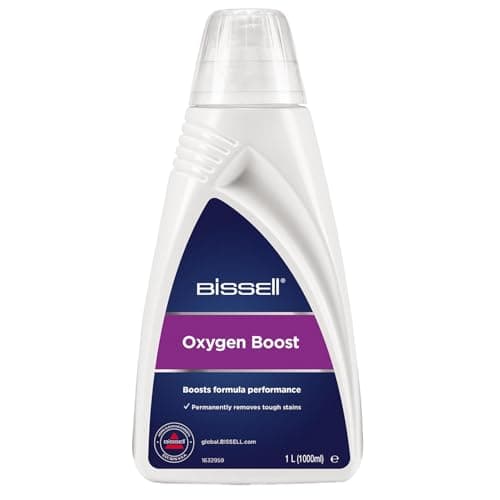 Image of BISSELL Oxygen Boost, Cleaning Solution booster for SpotClean Portable Carpet Cleaner formulas, For use on carpet, upholstery, area rugs and car interiors, 1L, 1134N