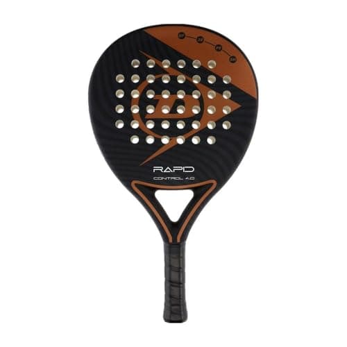 Image of Dunlop Rapid Control 4.0 Padel Racket Black/Brown