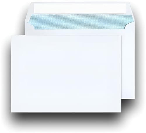 Image of Indigo® C6 White Envelopes – Peel & Seal 114 x 162 mm – Pack of 50
