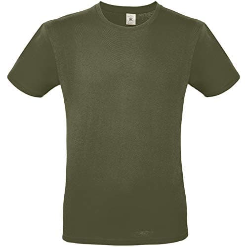 Image of B&C Mens #E150 Tee - Urban Khaki - XS