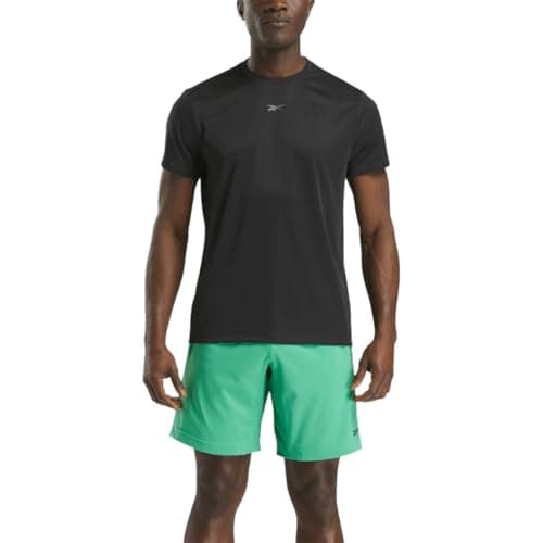 Image of Reebok Men's ID Train SS Tech T-Shirt, Black, L
