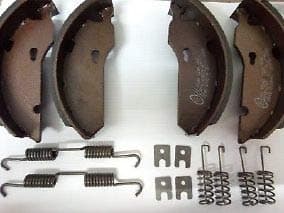 Image of 160 x 35mm ALKO Brake Shoe Set, Trailer Drum brakes, Trailer Brakes, 160x35, 6"