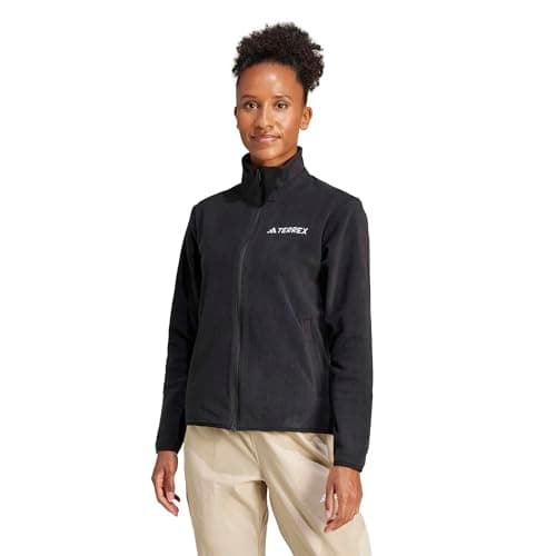 Image of adidas Women's Terrex Multi Essentials Full Zip Fleece Jacket, black, S