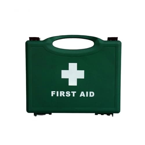 Image of IndustraCare Economy Empty Green First Aid Kit - Ideal Replacement Box - Variety of Sizes (1-10 Person Empty Box)