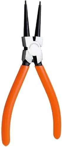 Image of Red Heavy Duty 7" Extra Long External Straight Retaining Ring Clip Circlip Removal Plier Snap-Ring Pliers, Slip-Joint Side-Cutting Pliers Plier Sets Needle-Nose