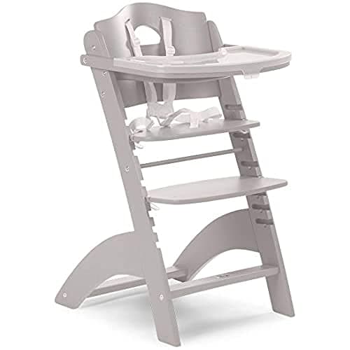 Image of CHILDHOME Lambda 3 High Chair - Grey - Unisex Highchair