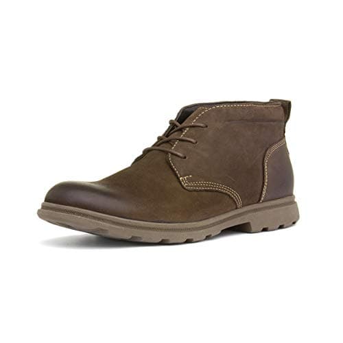 Image of Hush Puppies Men's Tyson Chukka Boots, Brown, 9 UK